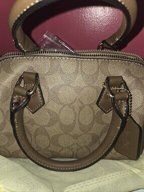 Mini Speedy Crossbody/ Satchel in Brown